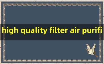 high quality filter air purifier